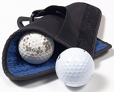 how to clean golf balls